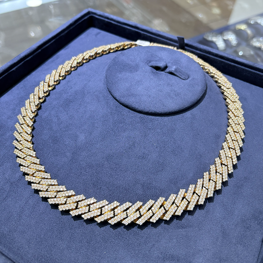 14k Dia Cuban 40.00ctw 295.8g