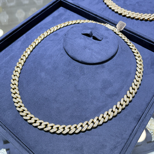10k Dia Cuban Link 156.7g 20.00ctw