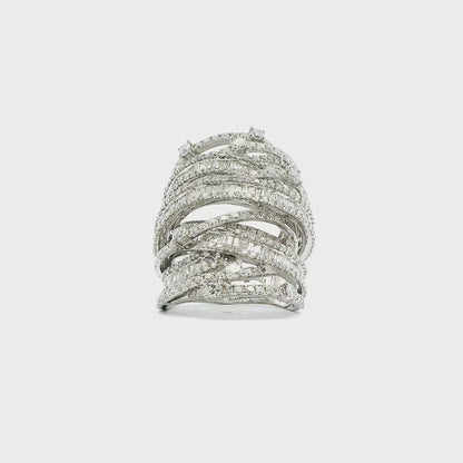 18K DIA RING 5.00CTW VS 823500