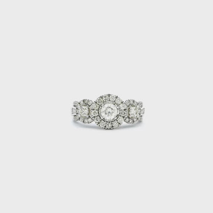 14K DIA RING 1.01CTW 82700