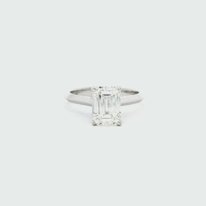 14K WG 2.00CT EM DIA LDS RINGS VS/SI **LCD/SPL**