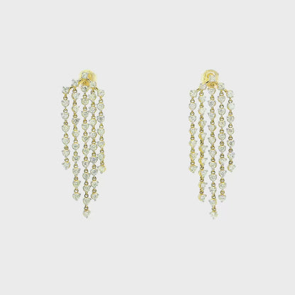 14K DIAMOND DROPS 2.00CTW 821300