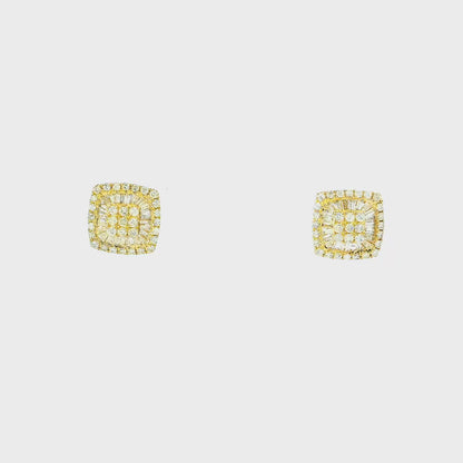 14K DIA STUDS 1.33CTW 82750