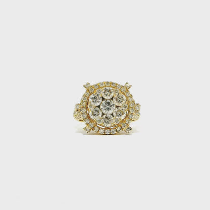 14K DIA RING 3.16CTW 821800
