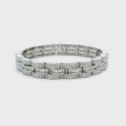 14K DIA BRACELET 9.44CTW VS/G 826700