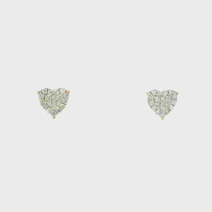 10K DIAMOND HEARTS 1.00CTW 82380