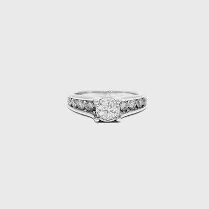 10k DIAMOND RING NATURAL 1.00CTW
