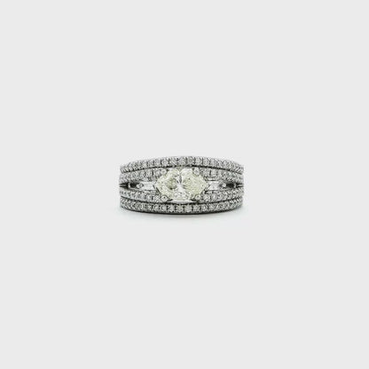 10K DIA RING 2.25CTW 822100 2PC