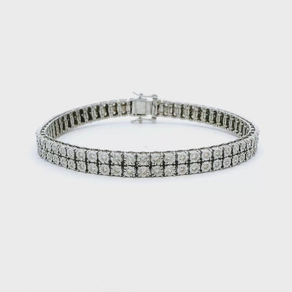 10K DIA BRACELET 2 ROW 2.00CTW 842500