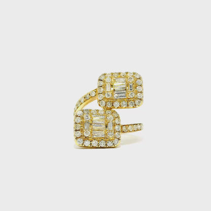 14K DIA RING 1.65CTW 821175